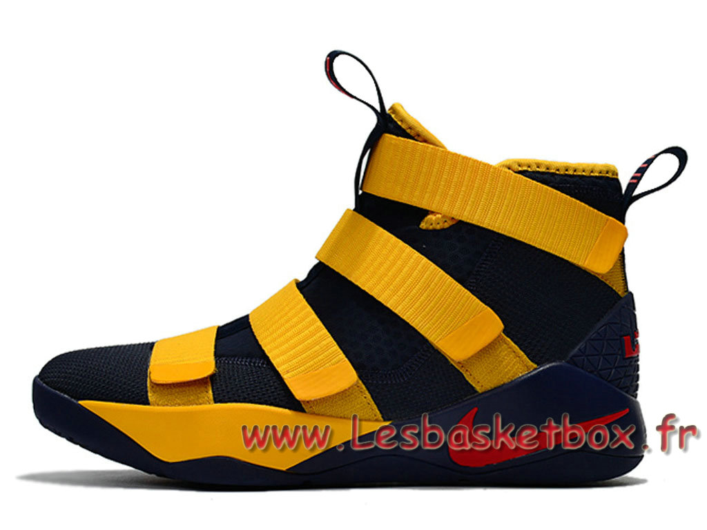 lebron soldier 11 jaune